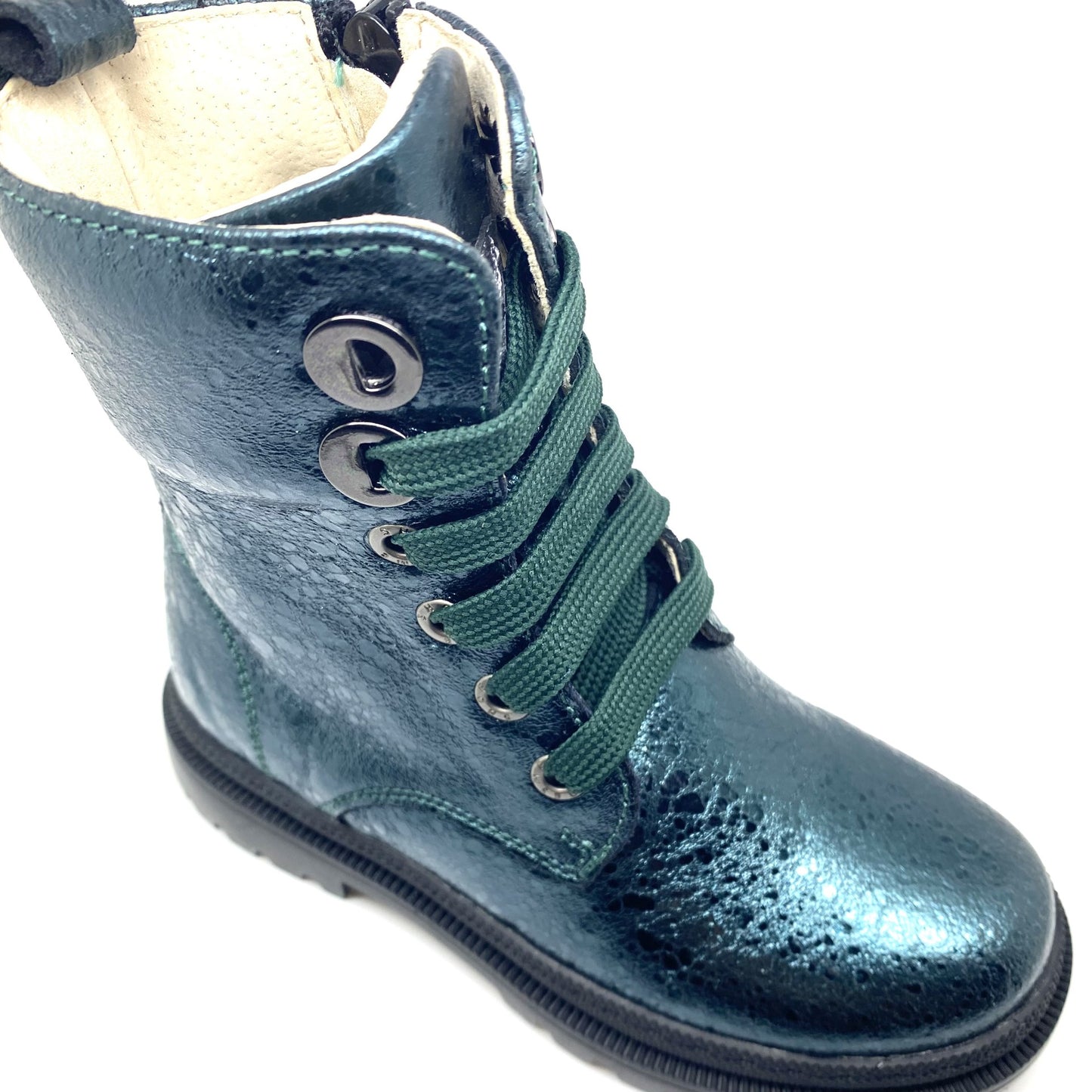 Shoesme hoge groene bottine