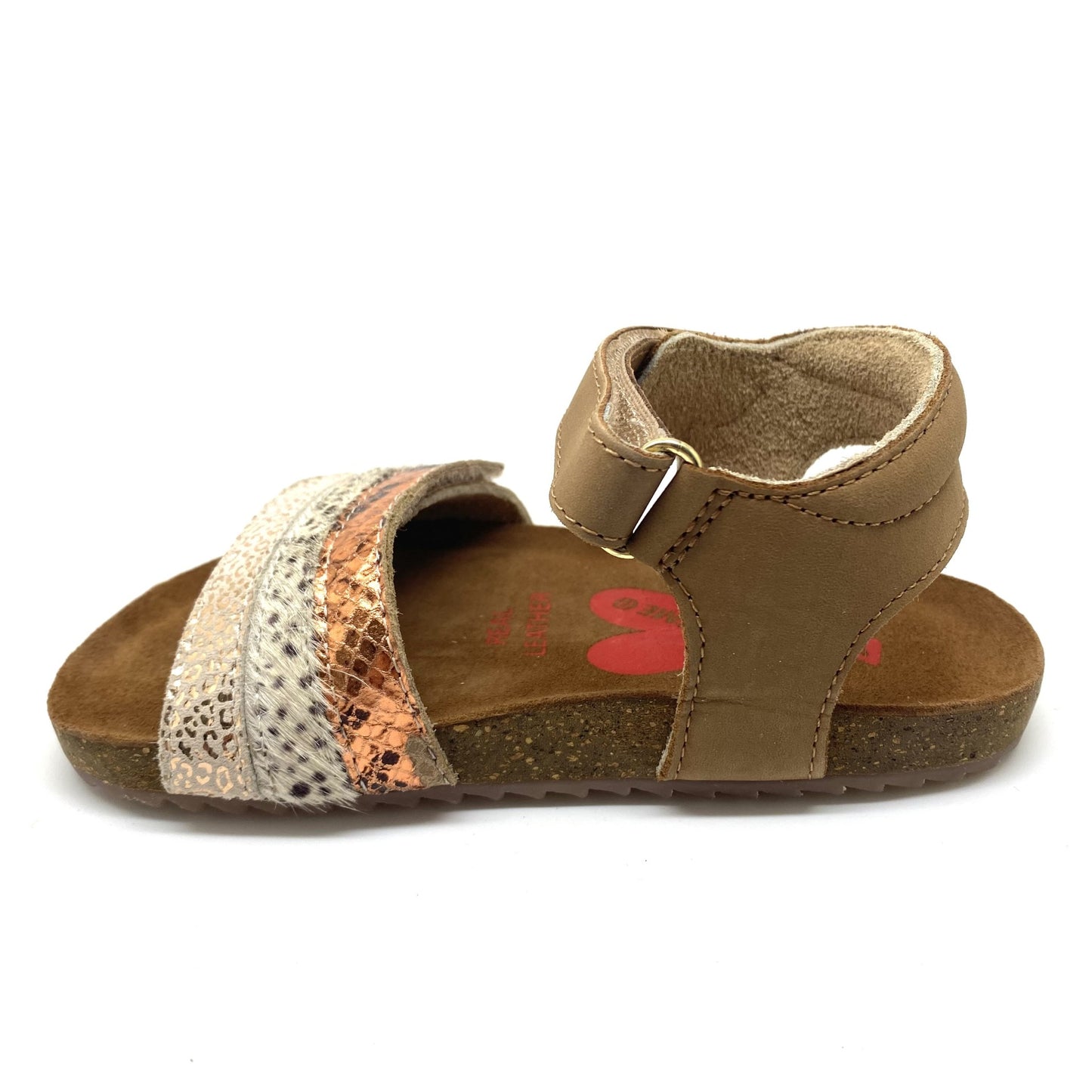 Shoesme sandaal met soft voorgevormd voetbedje