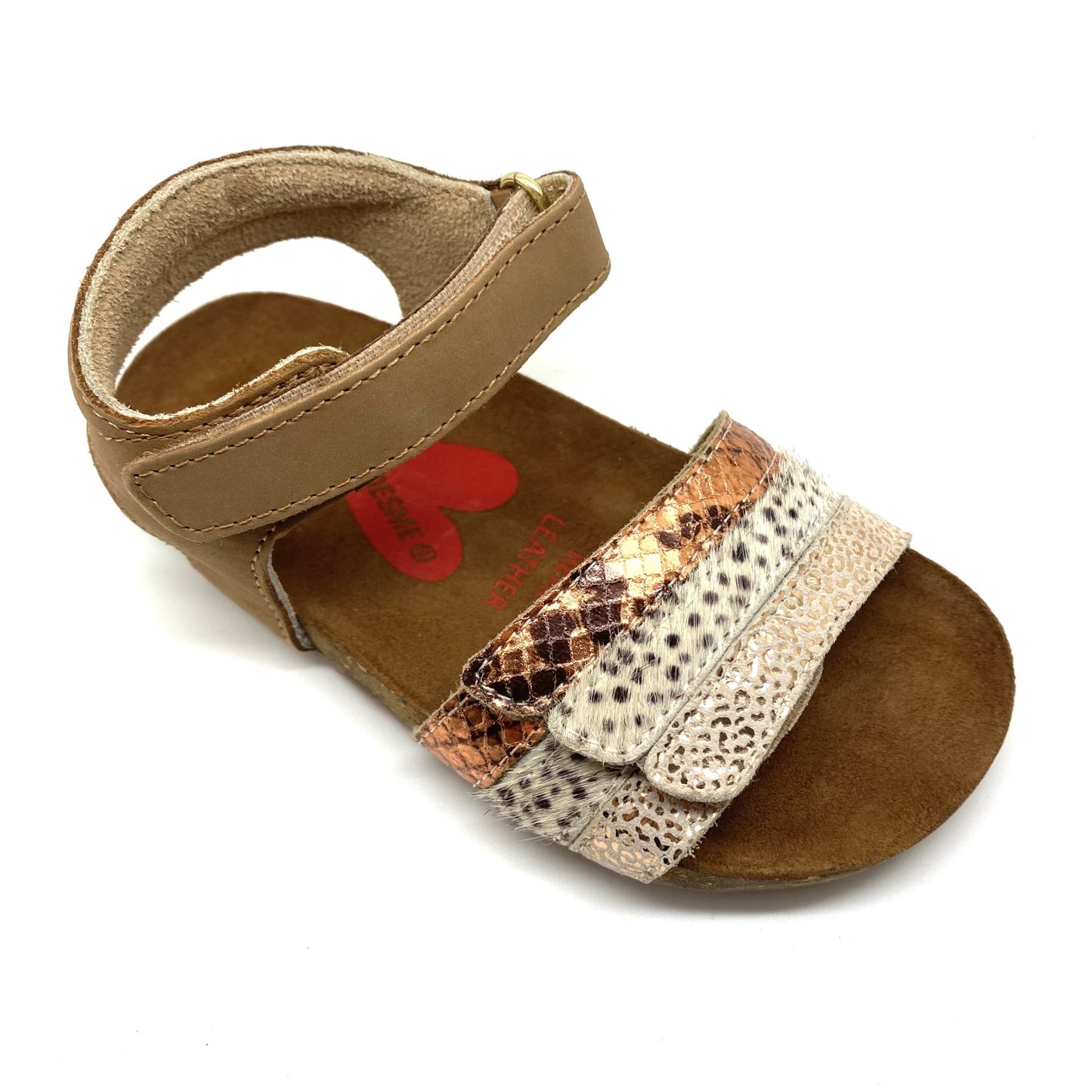 Shoesme sandaal met soft voorgevormd voetbedje