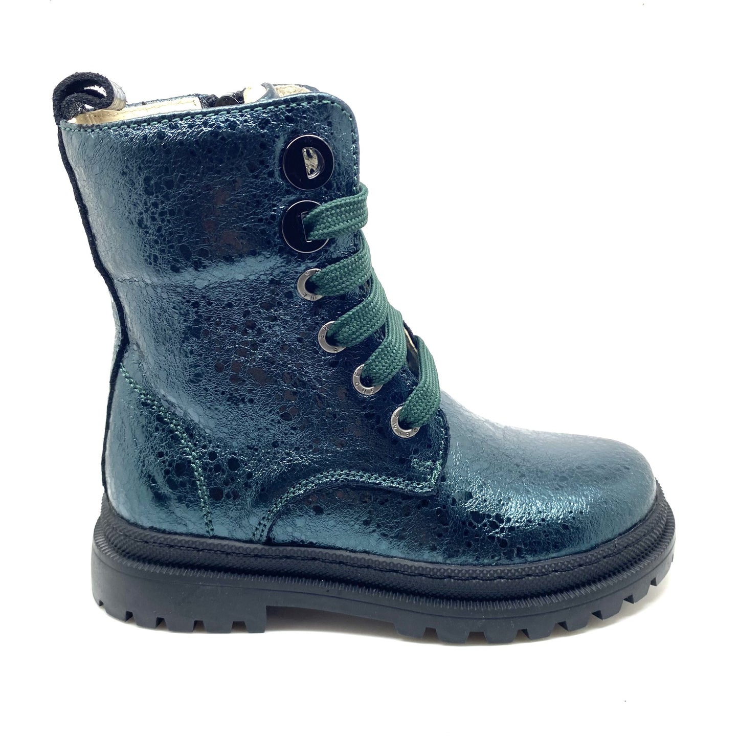 Shoesme hoge groene bottine