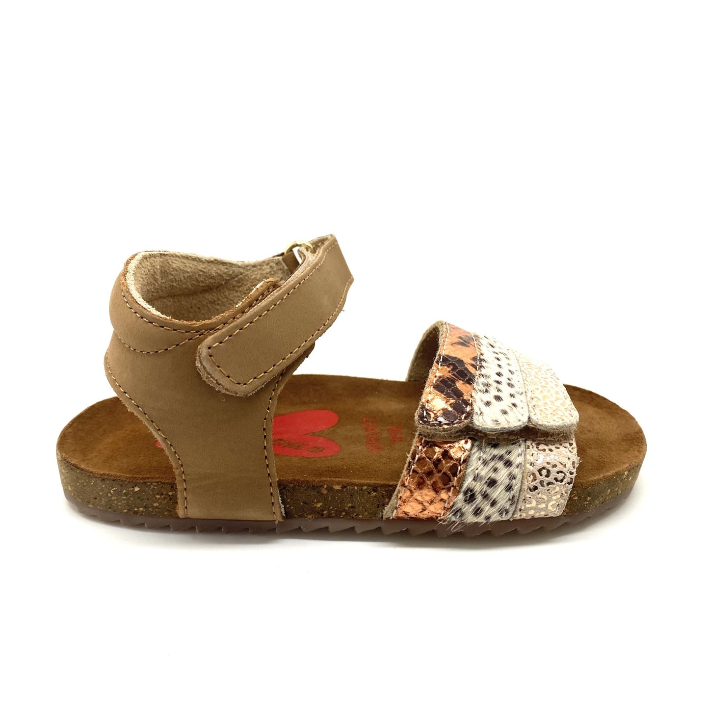 Shoesme sandaal met soft voorgevormd voetbedje
