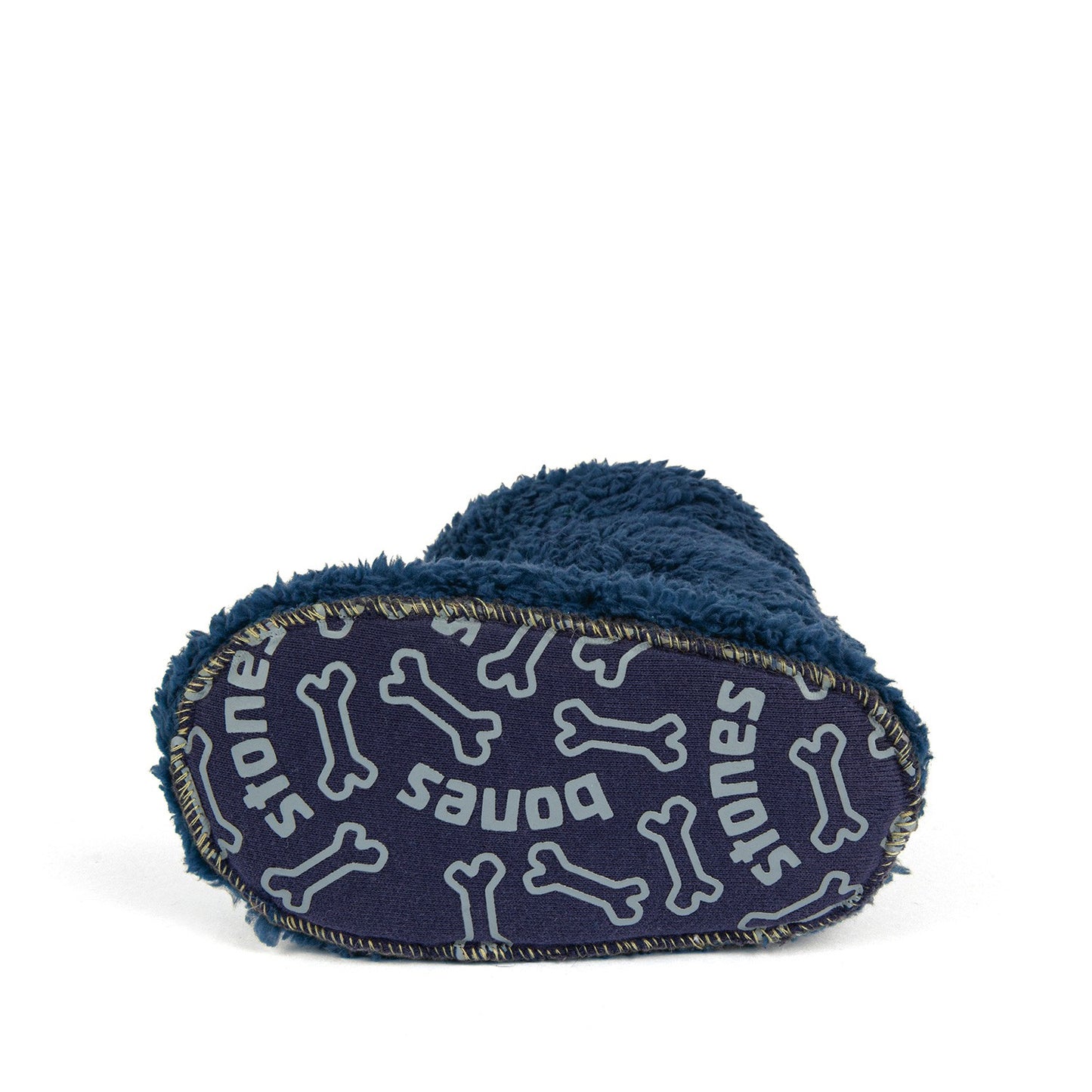 Stones and Bones pantoffel donker blauw