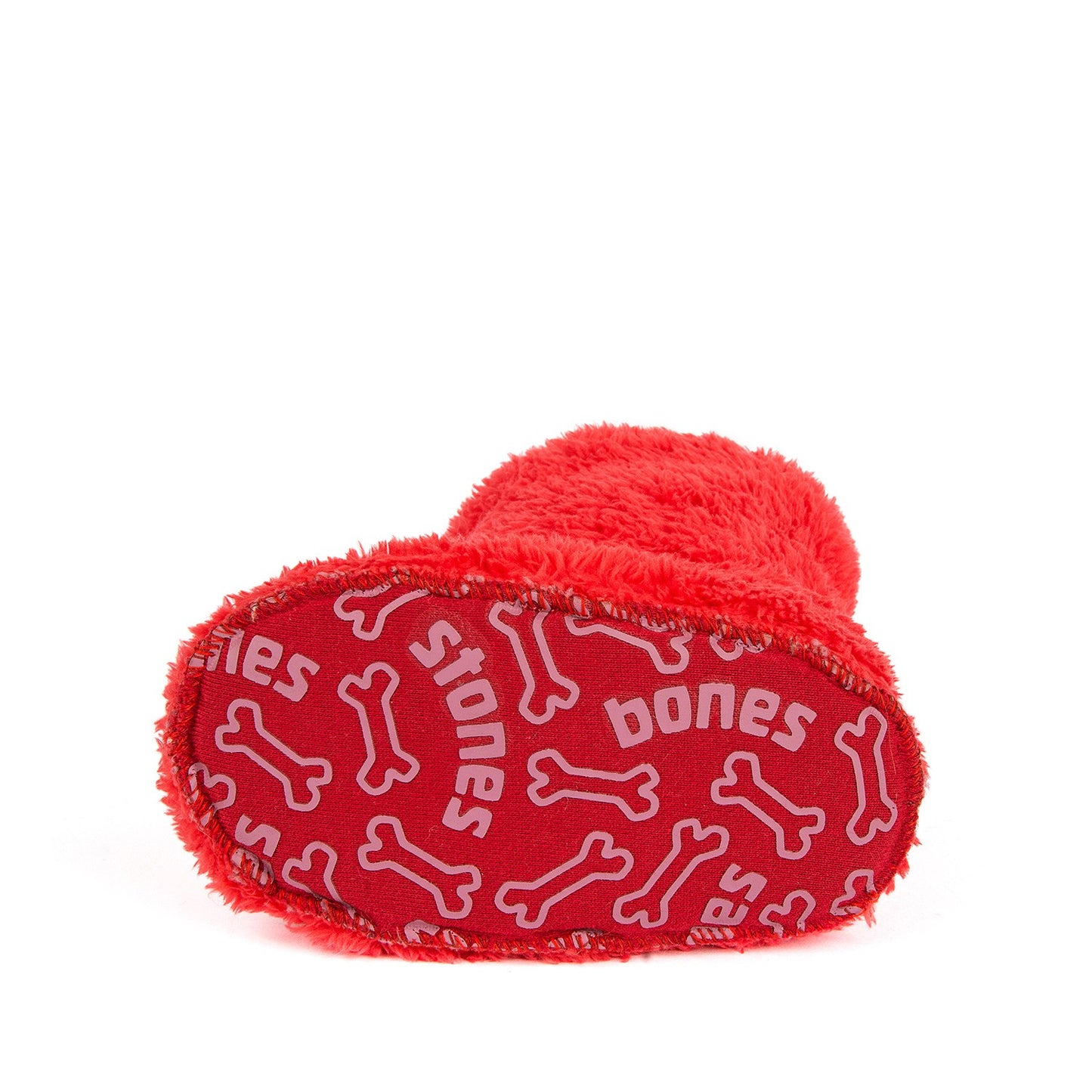 Stones and Bones pantoffel rood