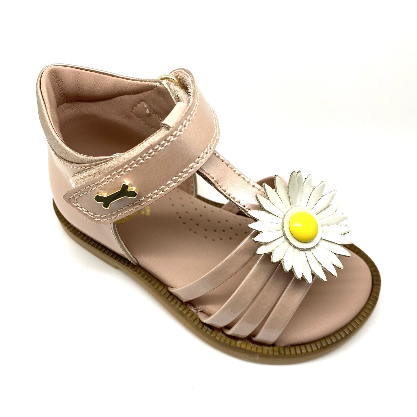 Stones and Bones sandaal Miky roos met bloem