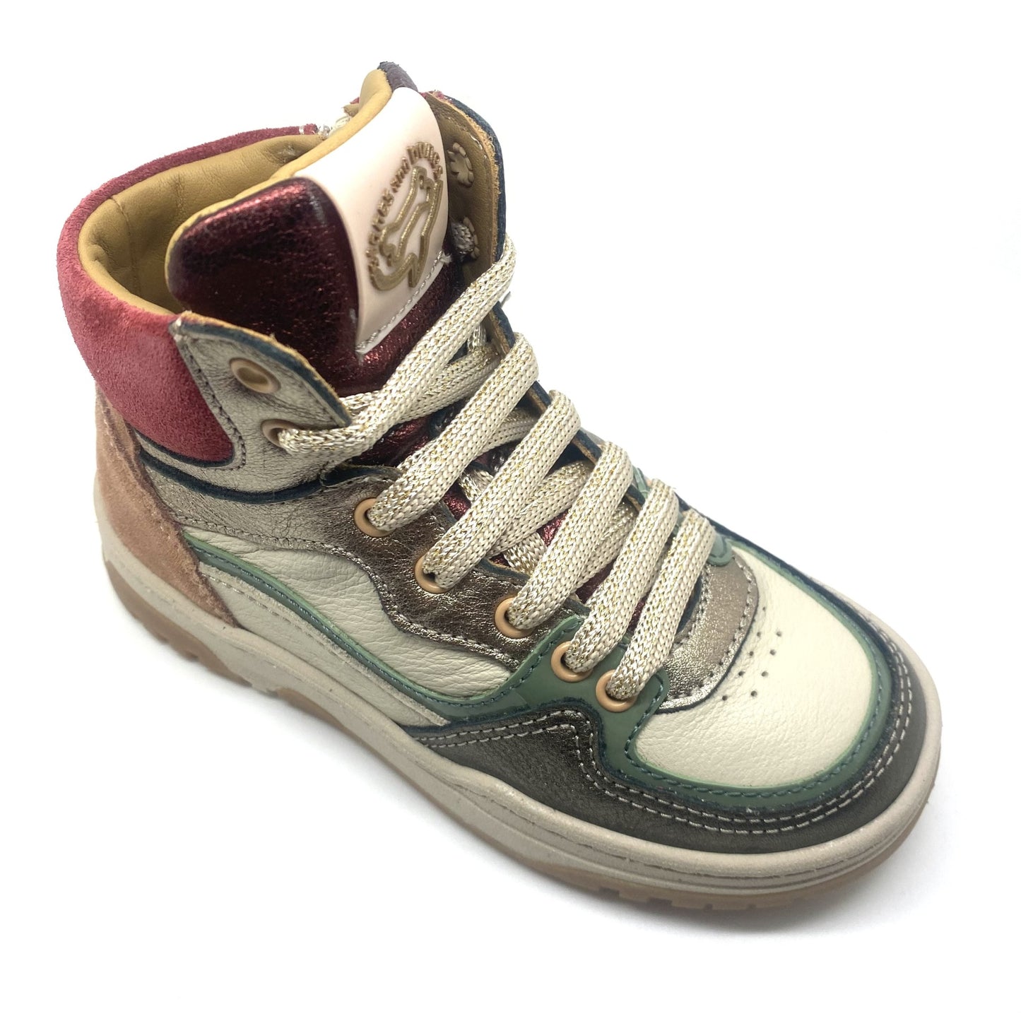 Stones and Bones KARIN hoge sneaker met mooie kleurencombinatie