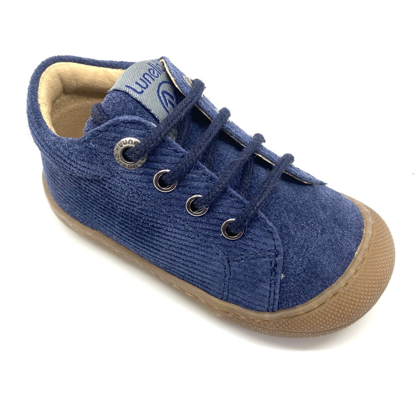 Lunella eerste stapper blauw