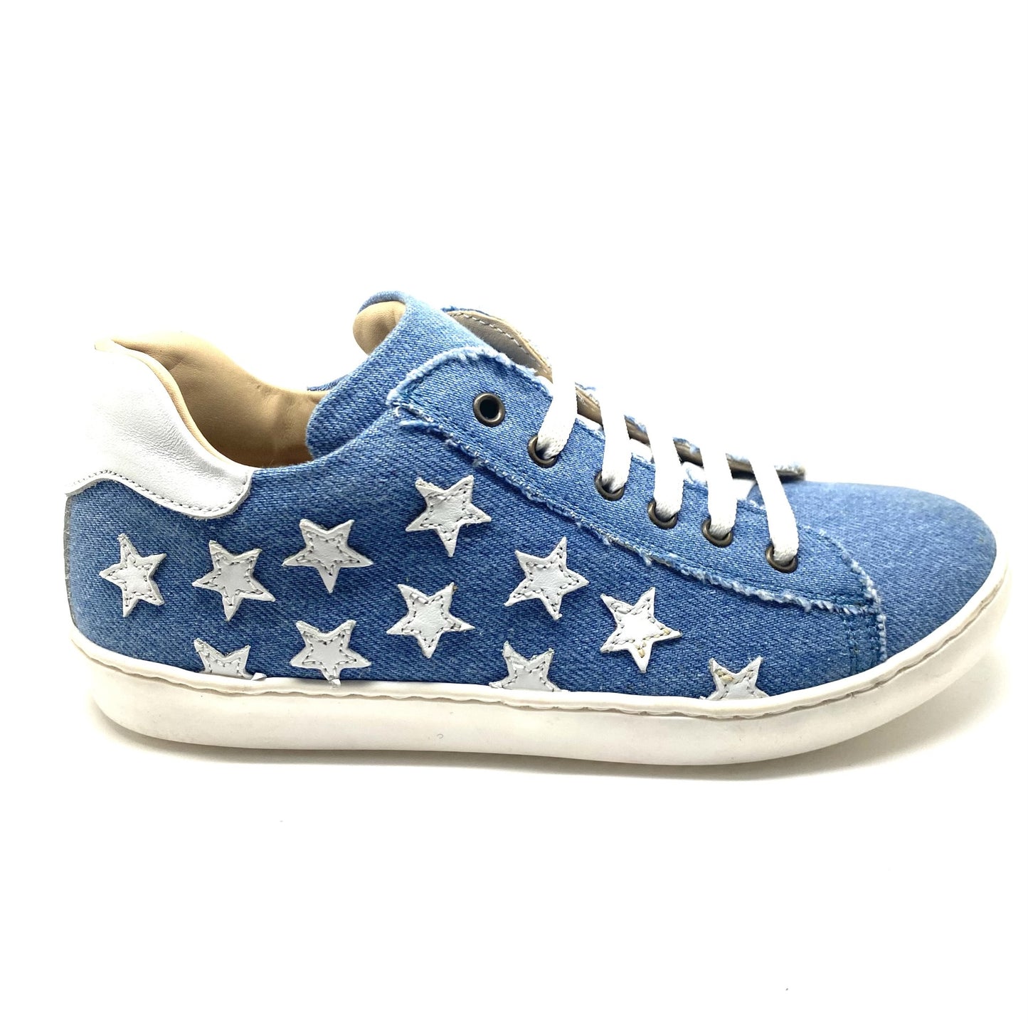 Jff sneaker jeans met witte sterren