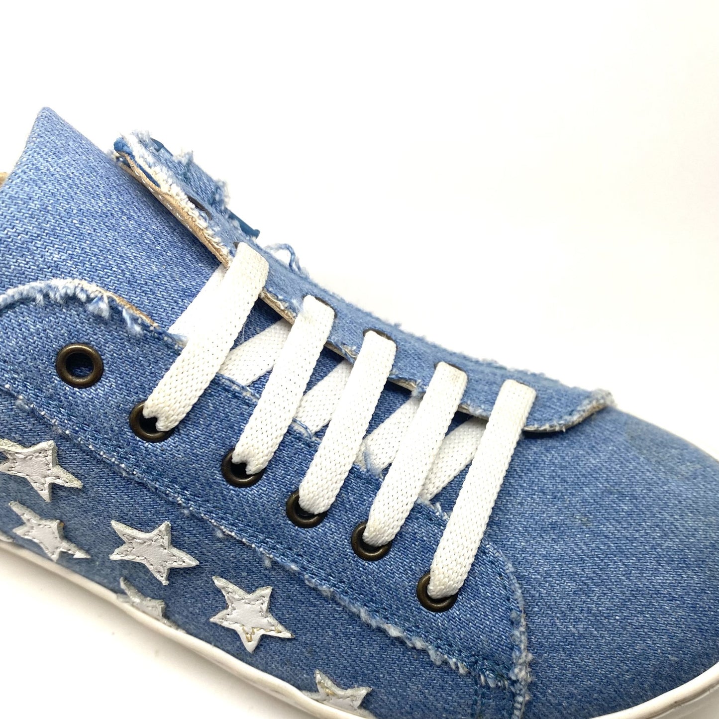 Jff sneaker jeans met witte sterren