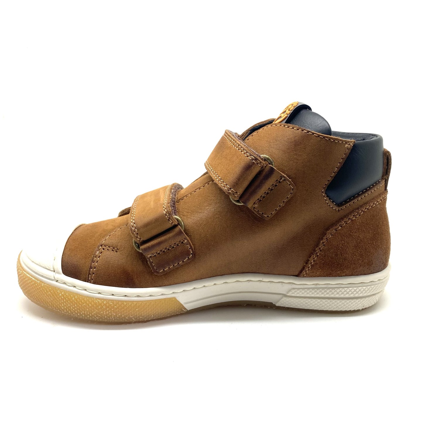 Stones and Bones bruine velcro schoen.
