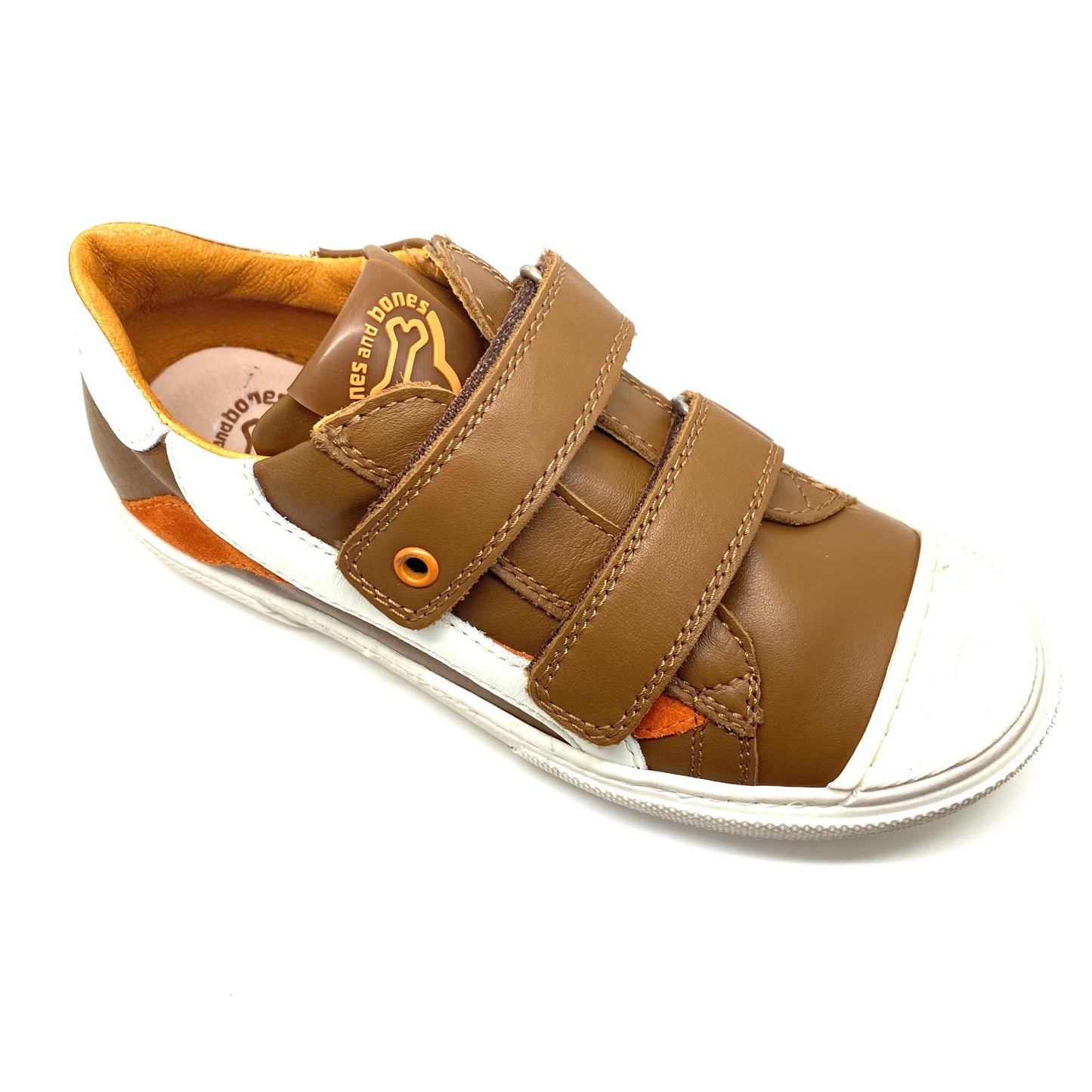 Stones and Bones lage schoen met velcro