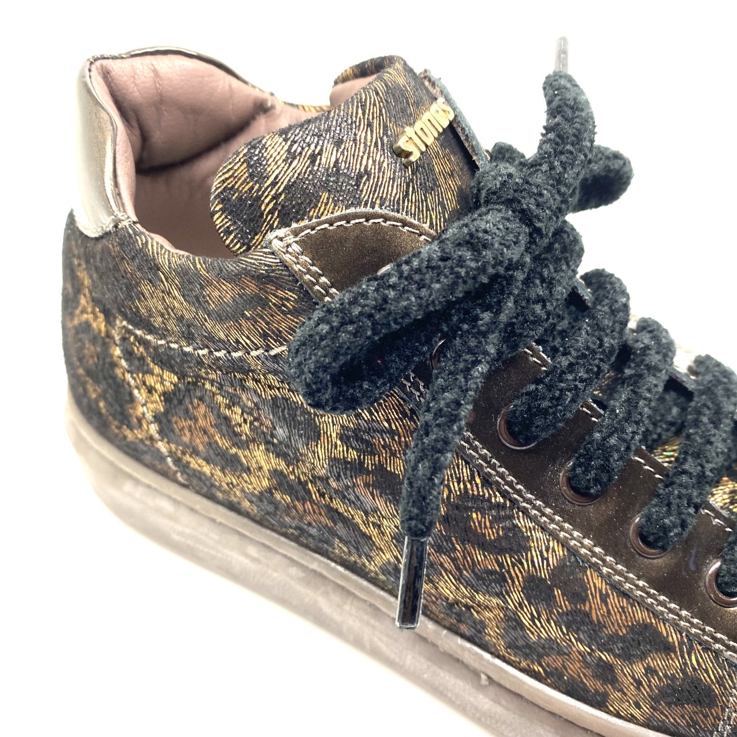 Stones and Bones sneaker bruin leopard print