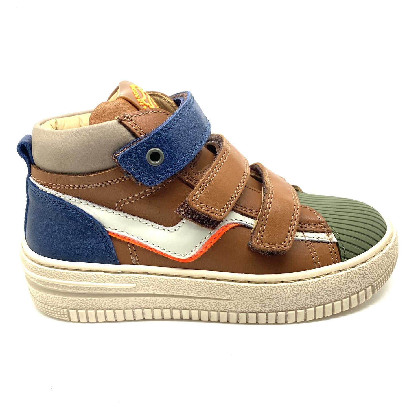 Stones and Bones hoge sneaker met 3 velcro
