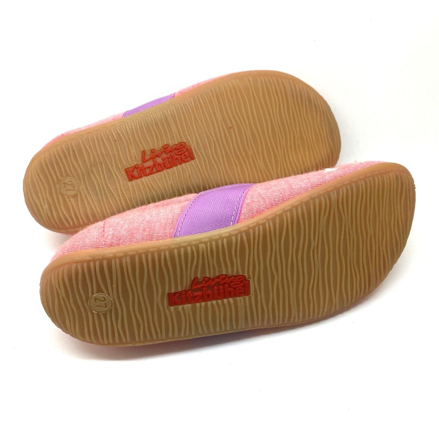 Kitzbühel pantoffel roos met toekan.