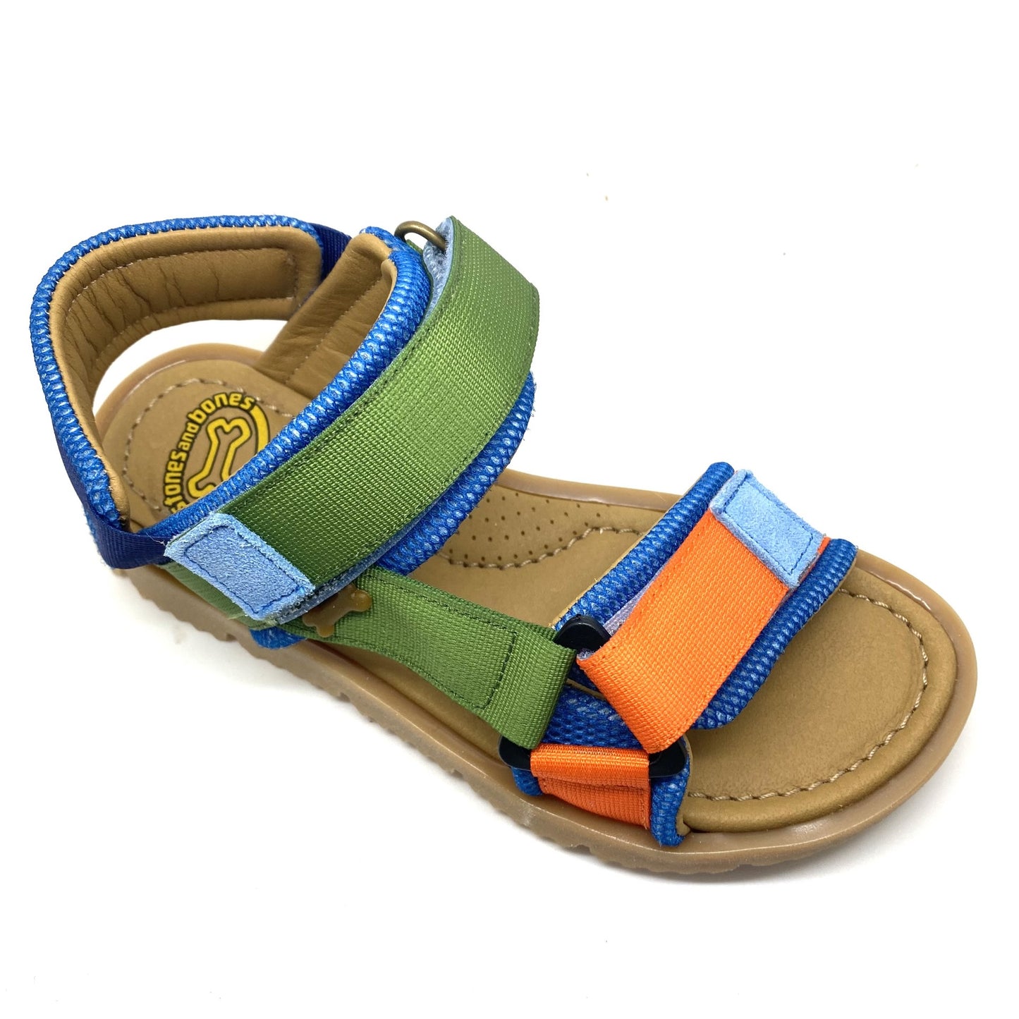 Stones and Bones LAKER trekking sandaal blauw oranje