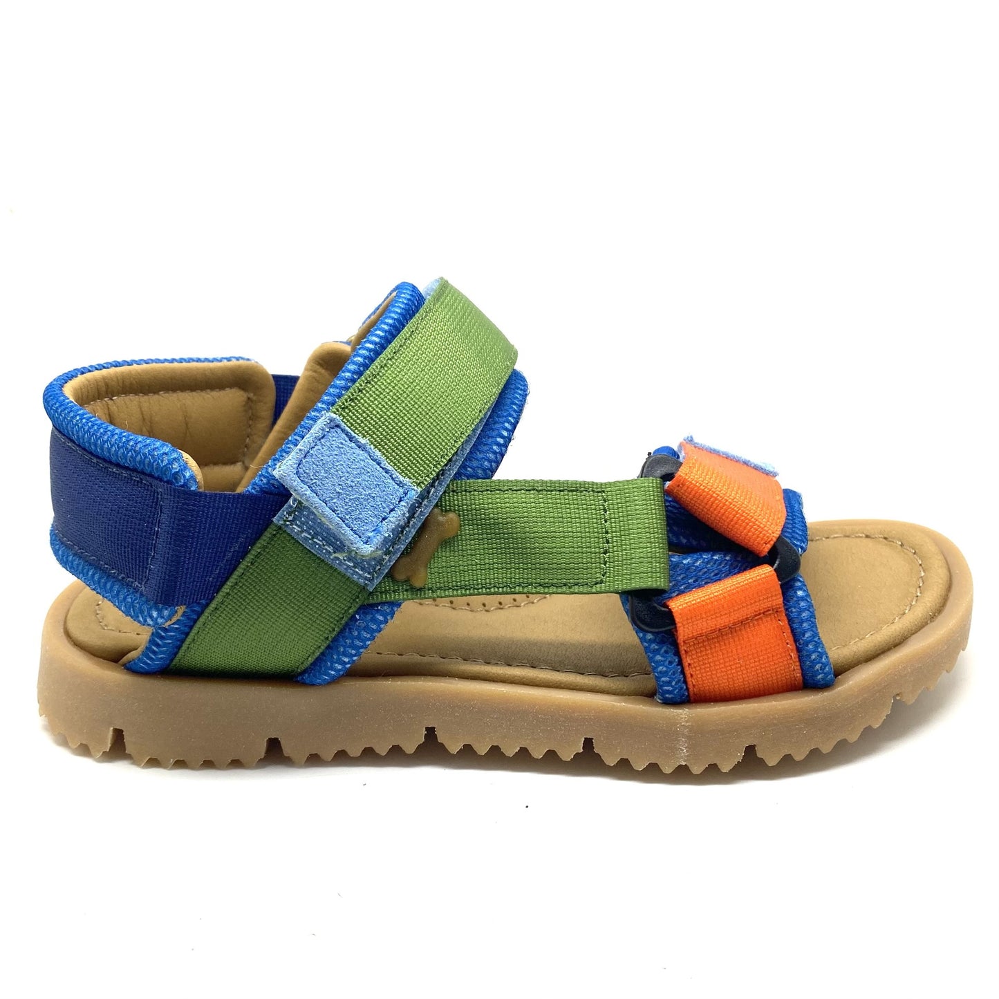Stones and Bones LAKER trekking sandaal blauw oranje