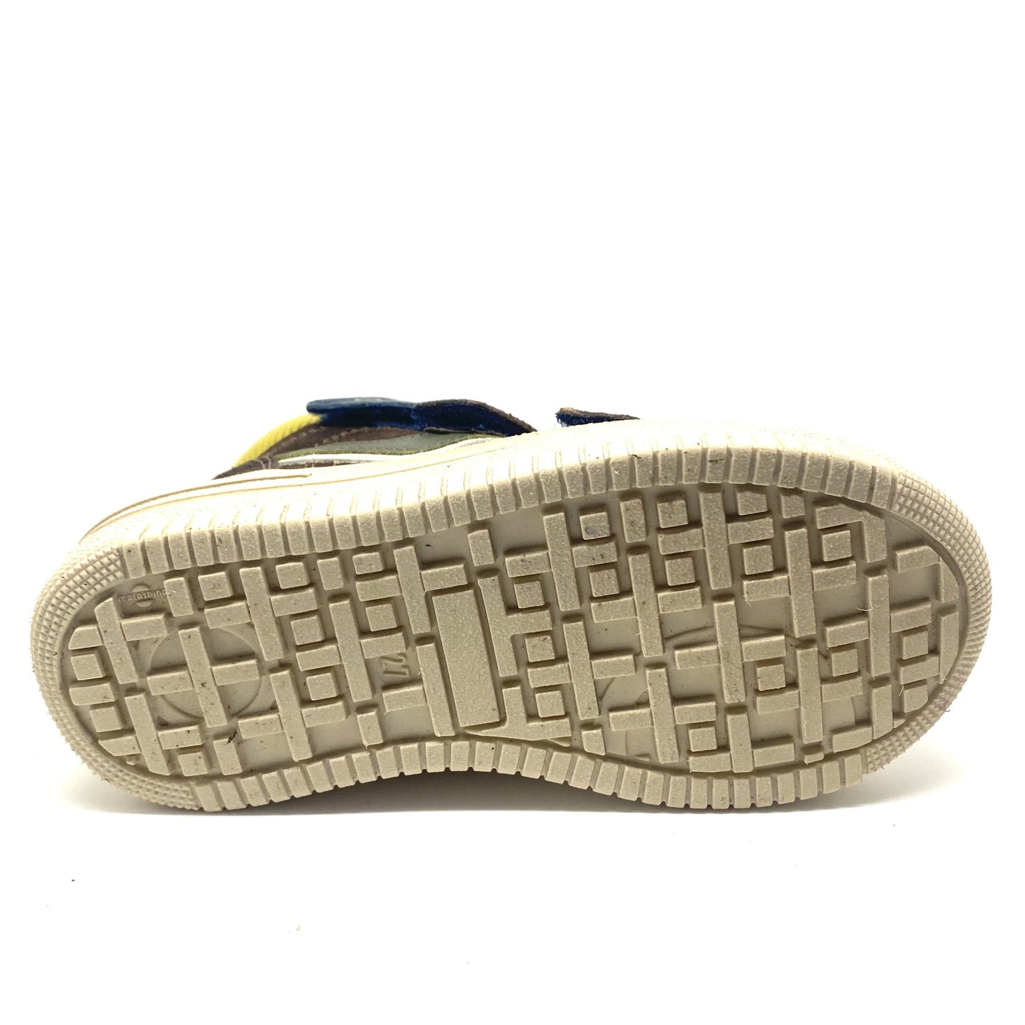 Stones and Bones MUNCH sneaker met velcro en rubberen tip
