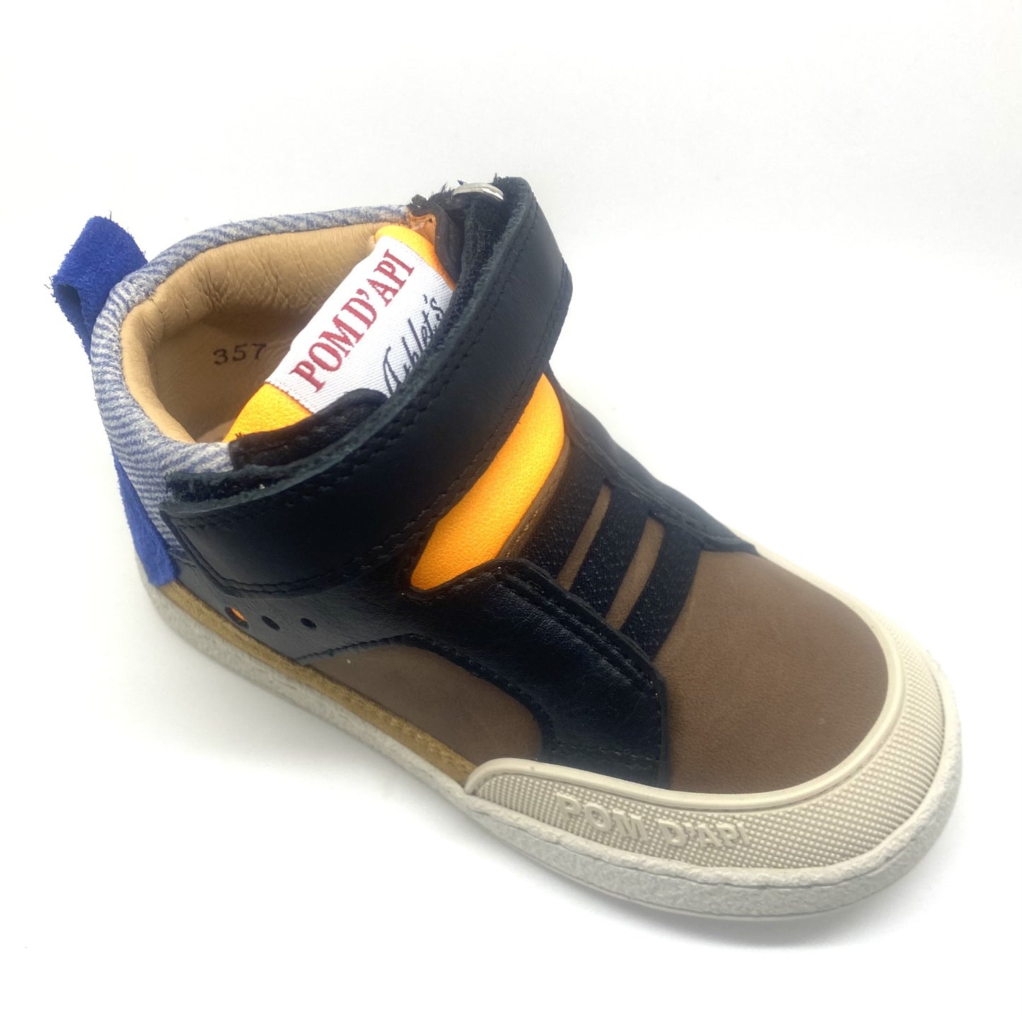 Pom D' api sneaker met velcro en rekveters