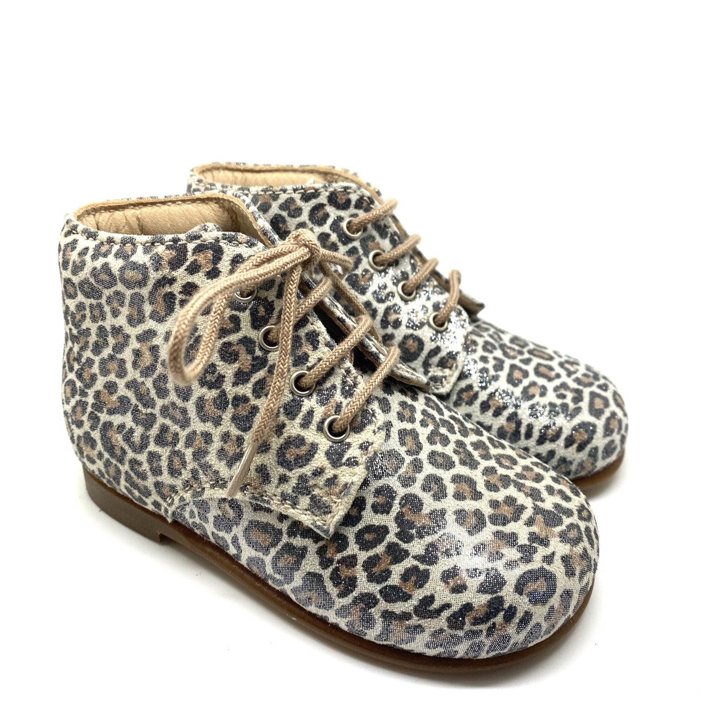 Beberlis veterschoentje leopard print