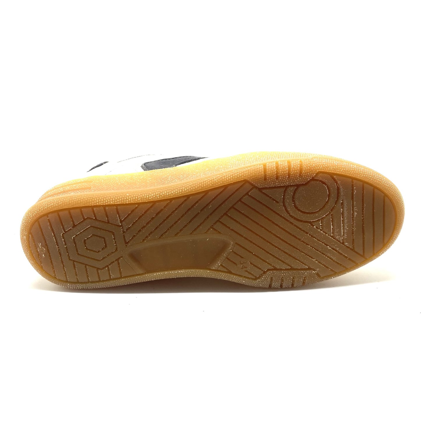 Stones and Bones HYPER lage sneaker wit donker blauw