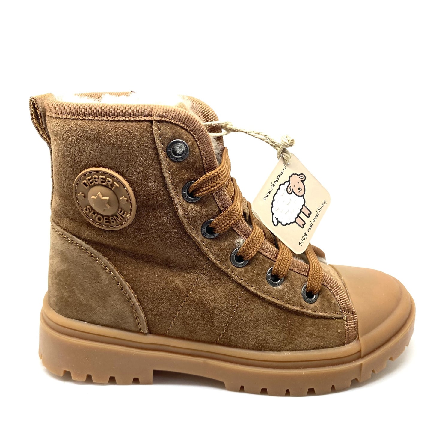 Shoesme bottine met wol binnenin