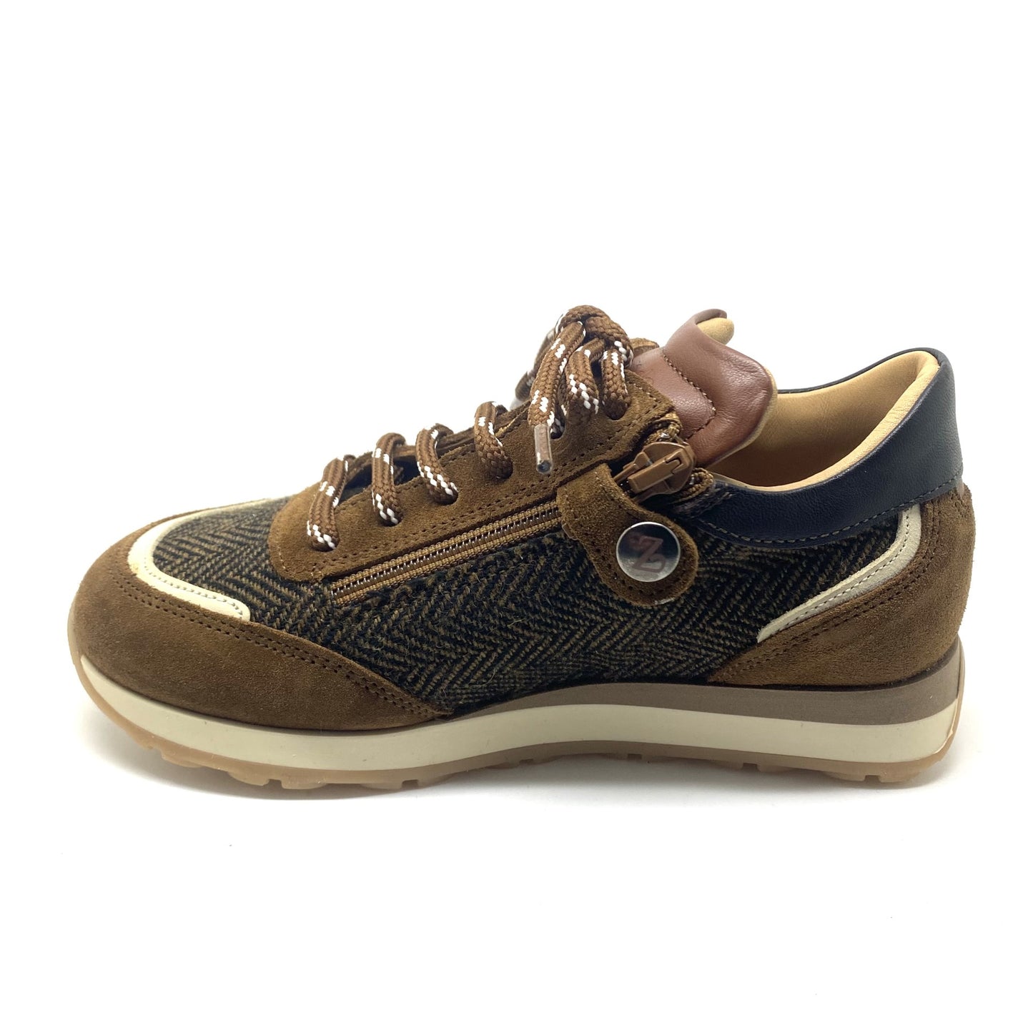 Zecchino D'oro lage bruine sneaker