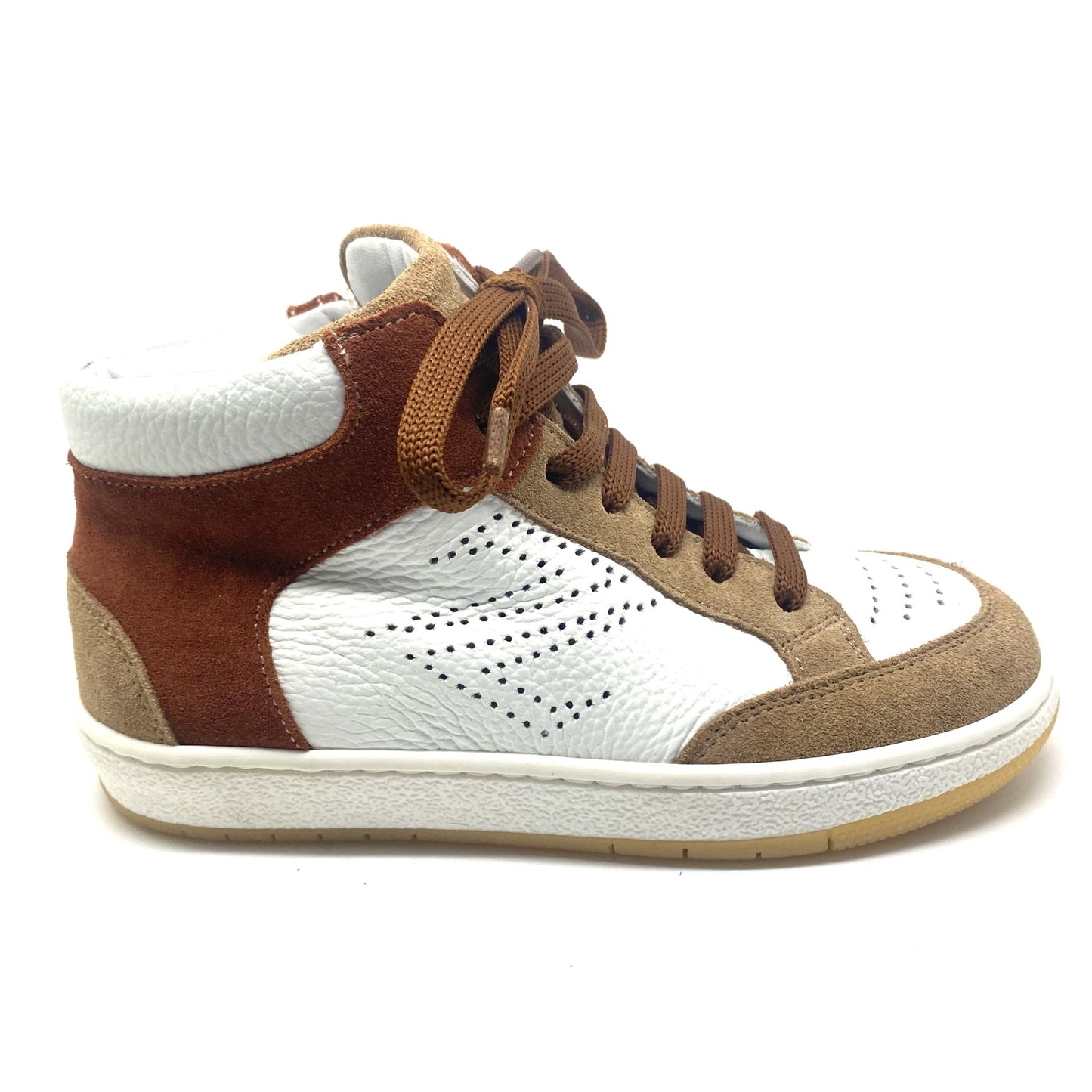 Zecchino D'oro sneaker bruin wit.