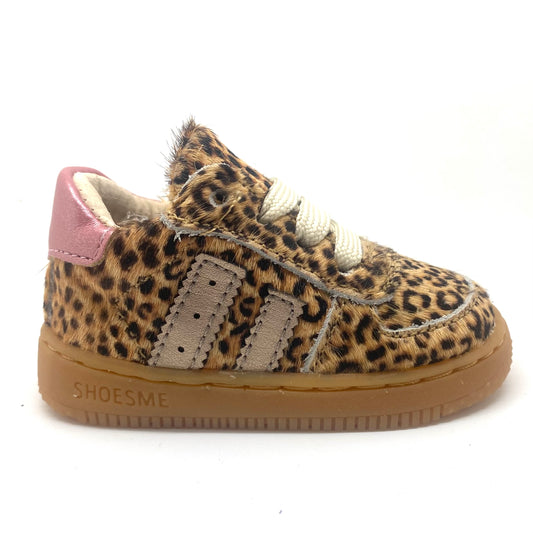Shoesme flexibele sneaker leopard print