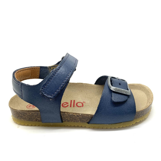 Lunella sandaal blauw voorgevormd voetbed