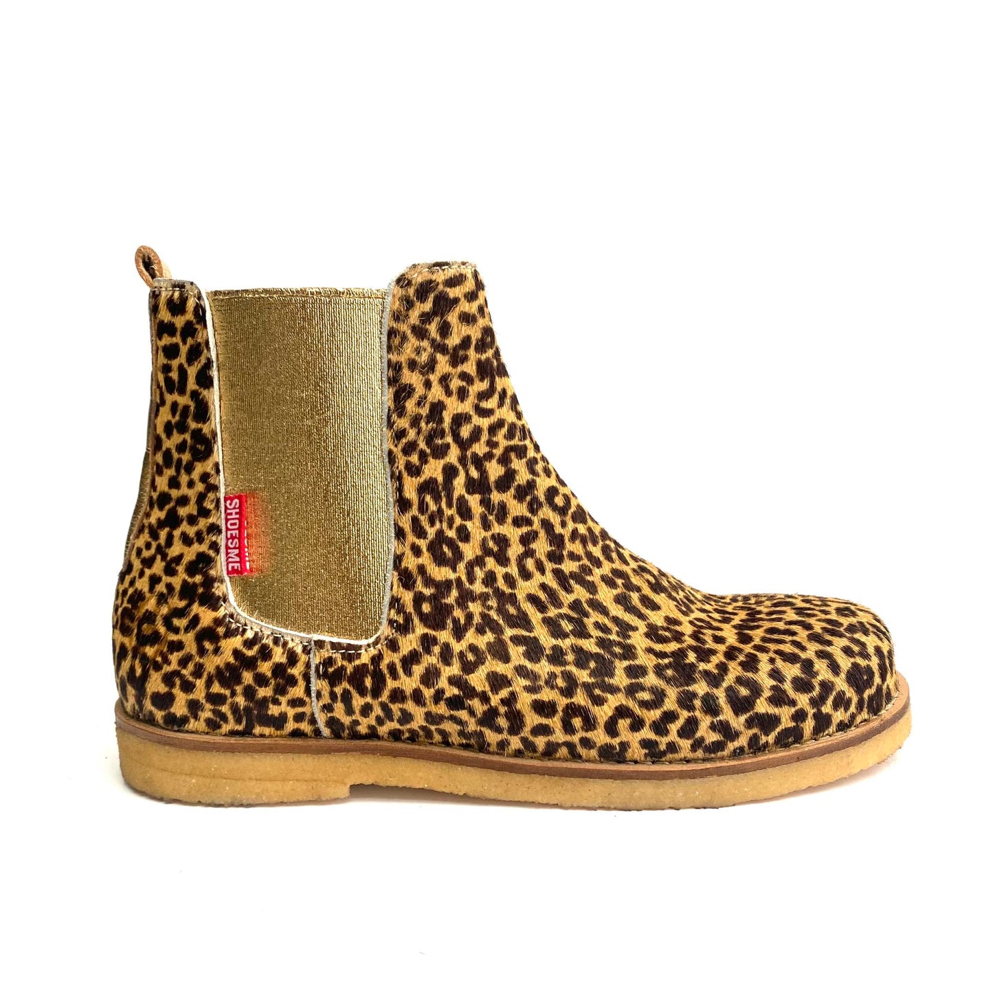 Shoesme korte laars met leopard print