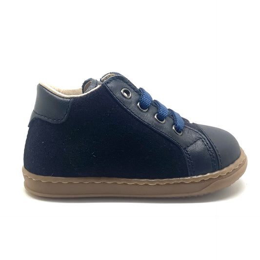 Beberlis eerste stapper blauw met rubberen tip