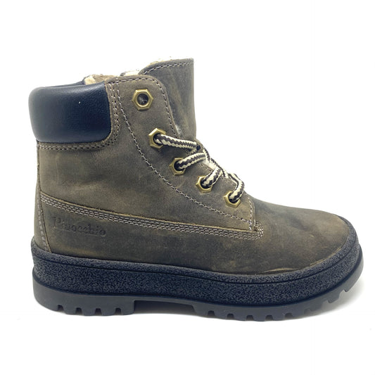 Pinocchio boots met pels in