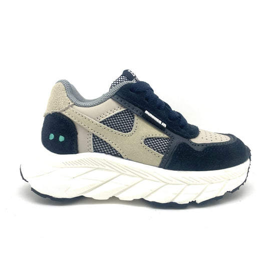 Bunnies runner blauw en beige