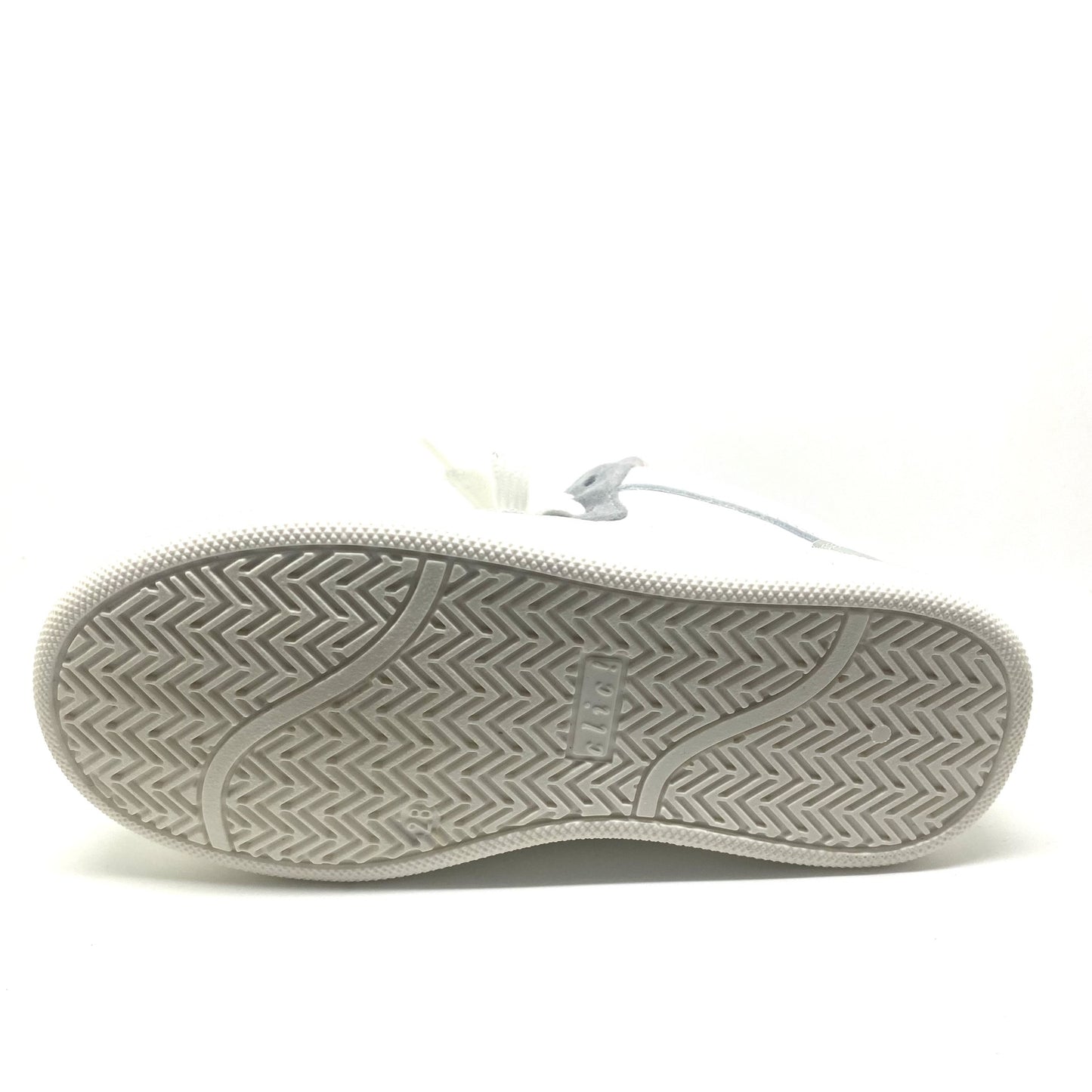 Clic hoge sneaker wit grijs