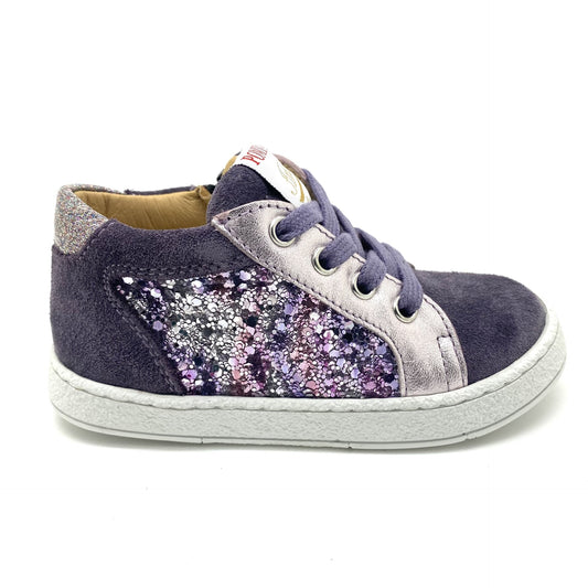 Pom D'Api paars glitter sneakertje