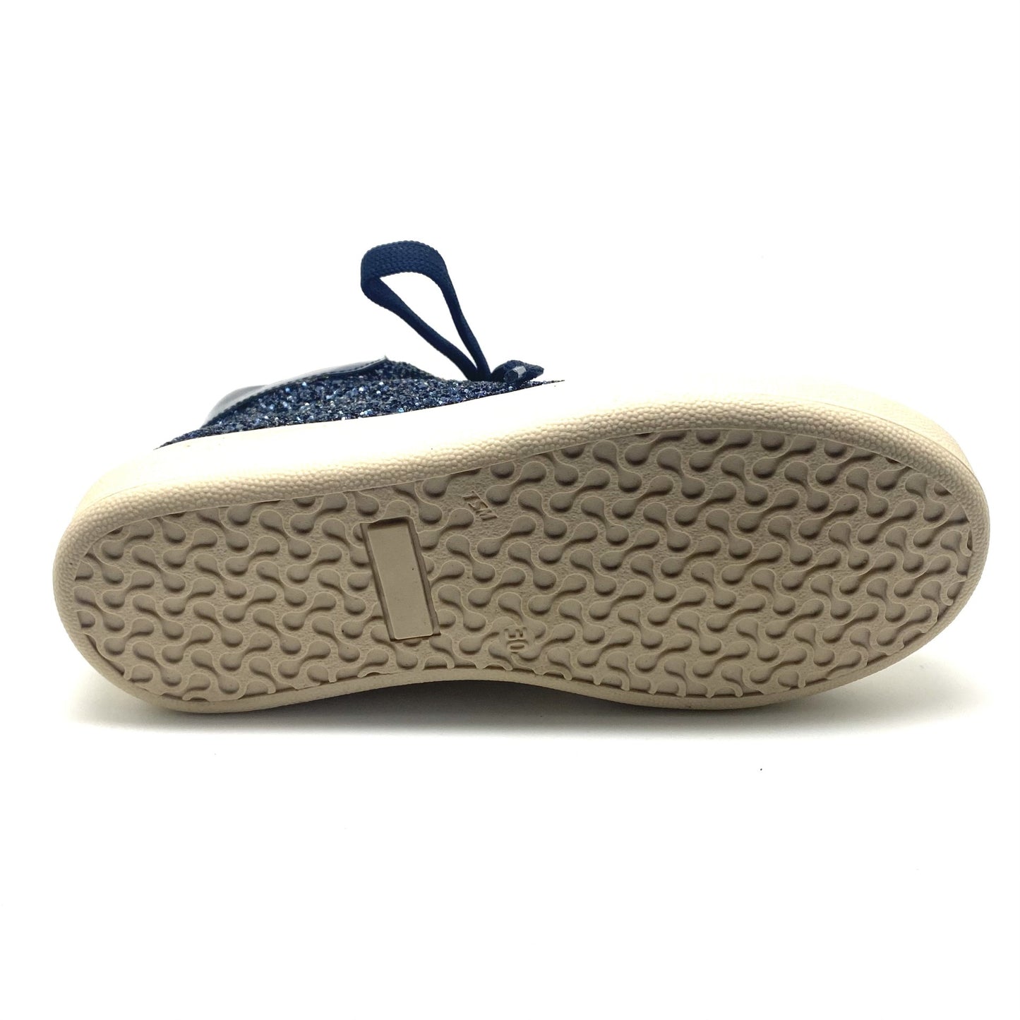 Zecchino D'oro blauwe glitter sneaker