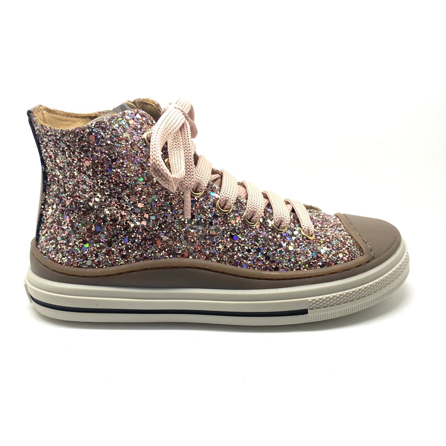 Zecchino D'oro roze glitter sneaker