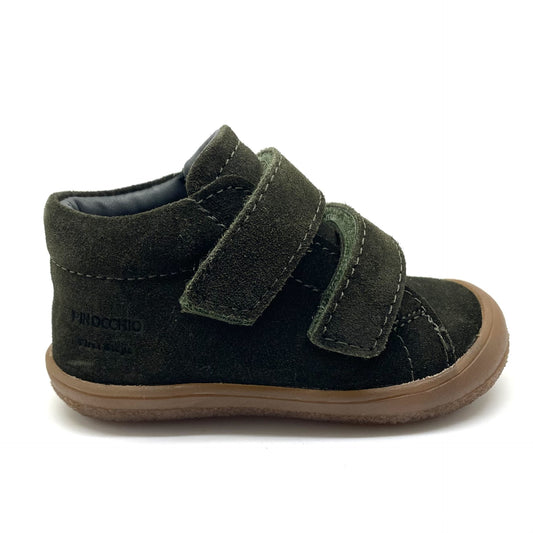 Pinocchio eerste stapper groen met 2 velcro