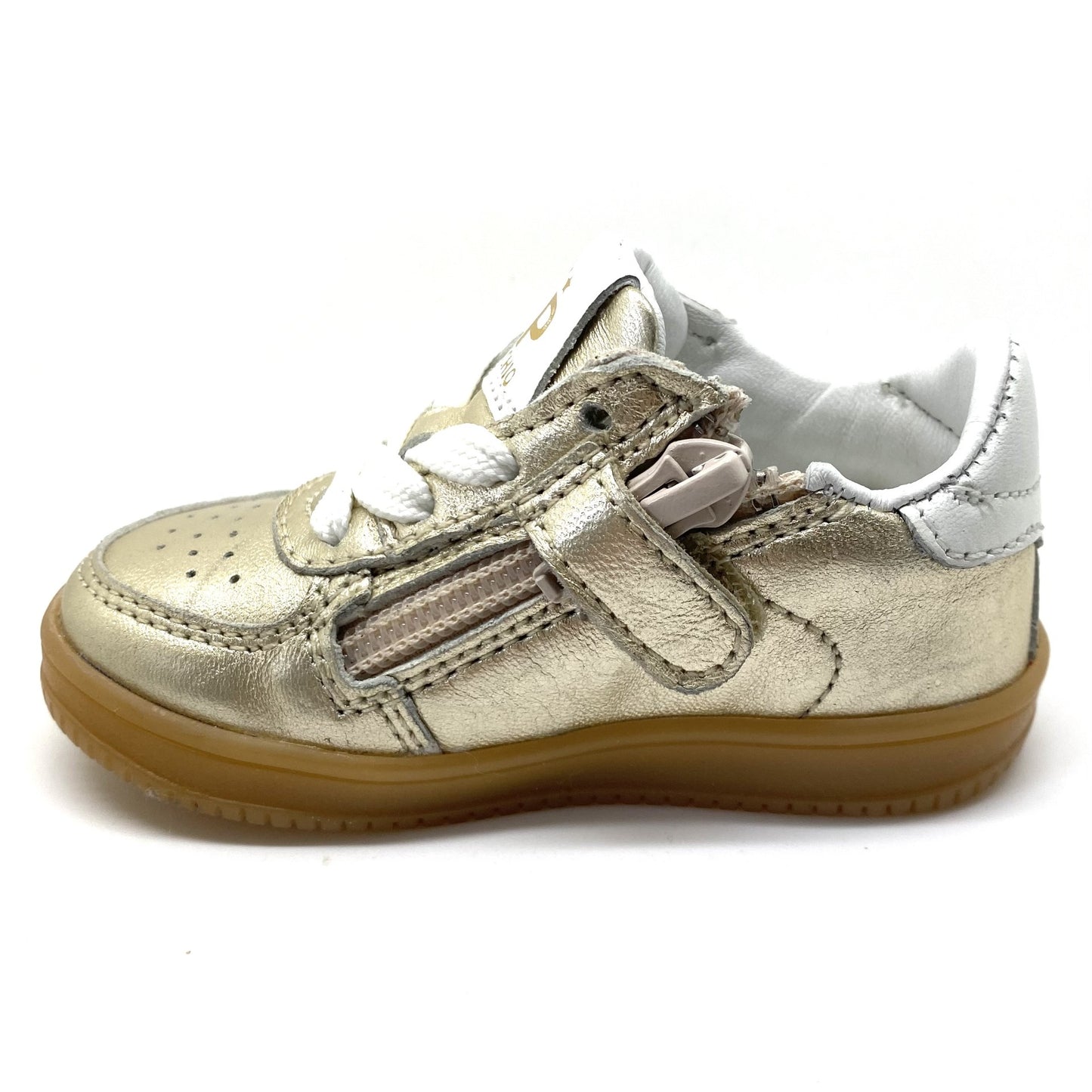 Pinocchio flexibele gouden sneaker