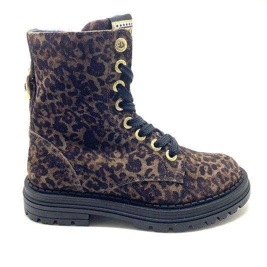 Red Rag leopard veterbottine