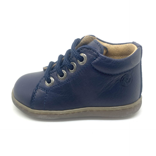 Lunella blauwe veter schoen