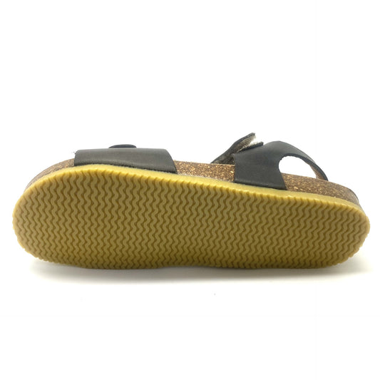 Lunella sandaal met voorgevormd voetbed olijf groen