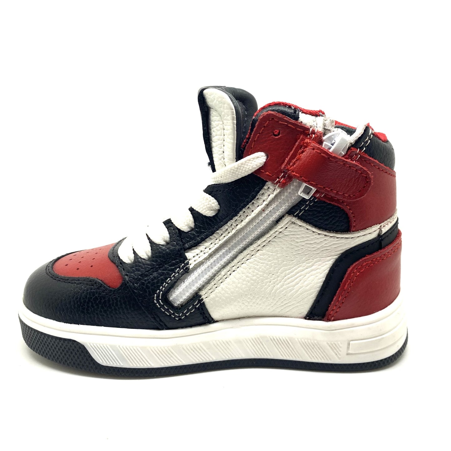 Pinocchio sneaker rood wit