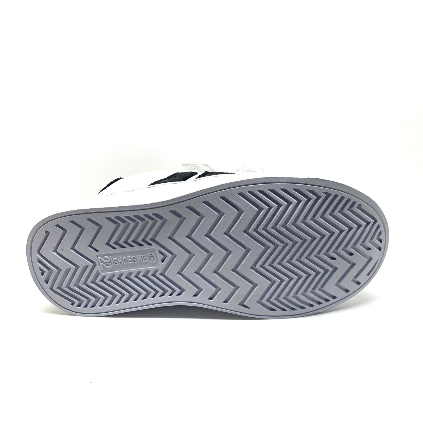 Shoesme sneaker met velcro blauwe strepen