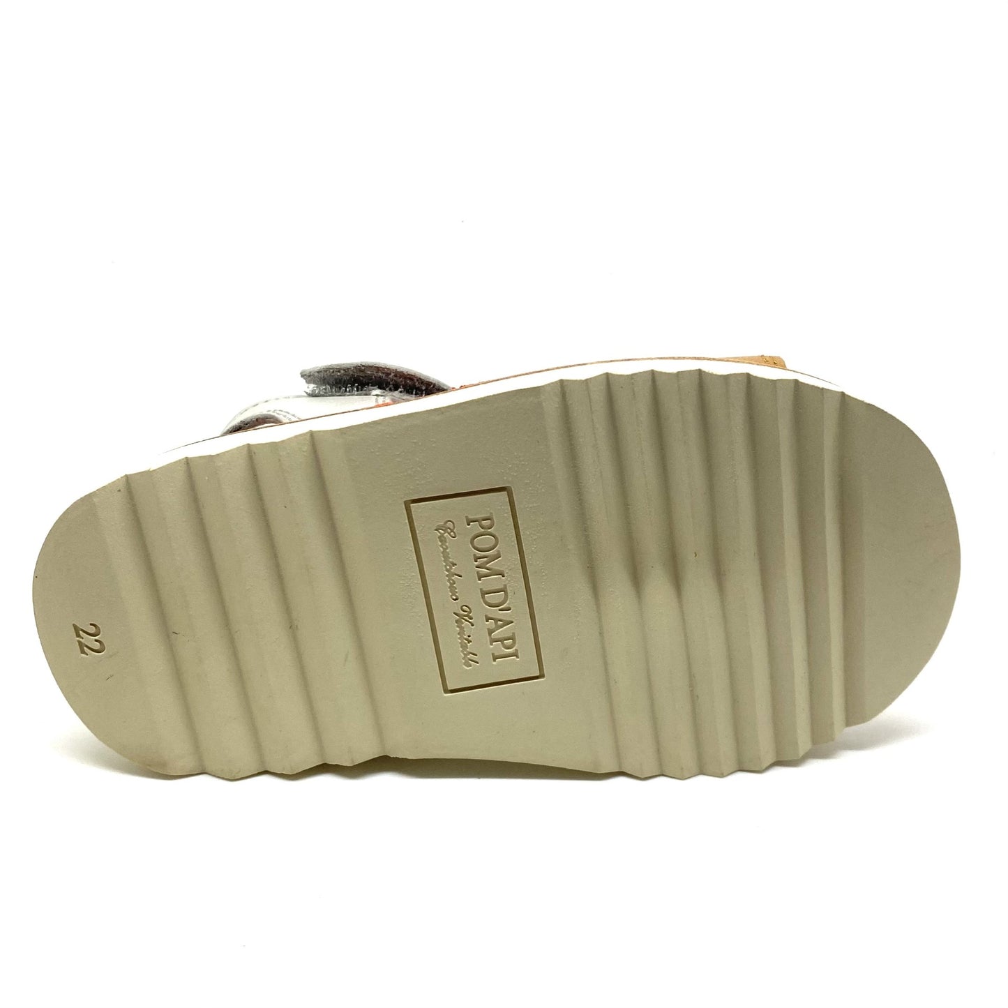 Pom D'Api sandaal met mooie kleurtjes.