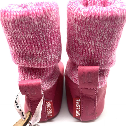 Shoesme pantoffelje roos met sok