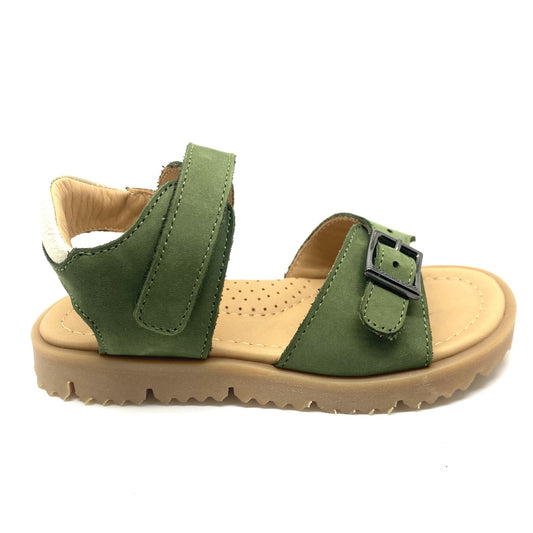 Zecchino D'oro sandaal kaki met velcro