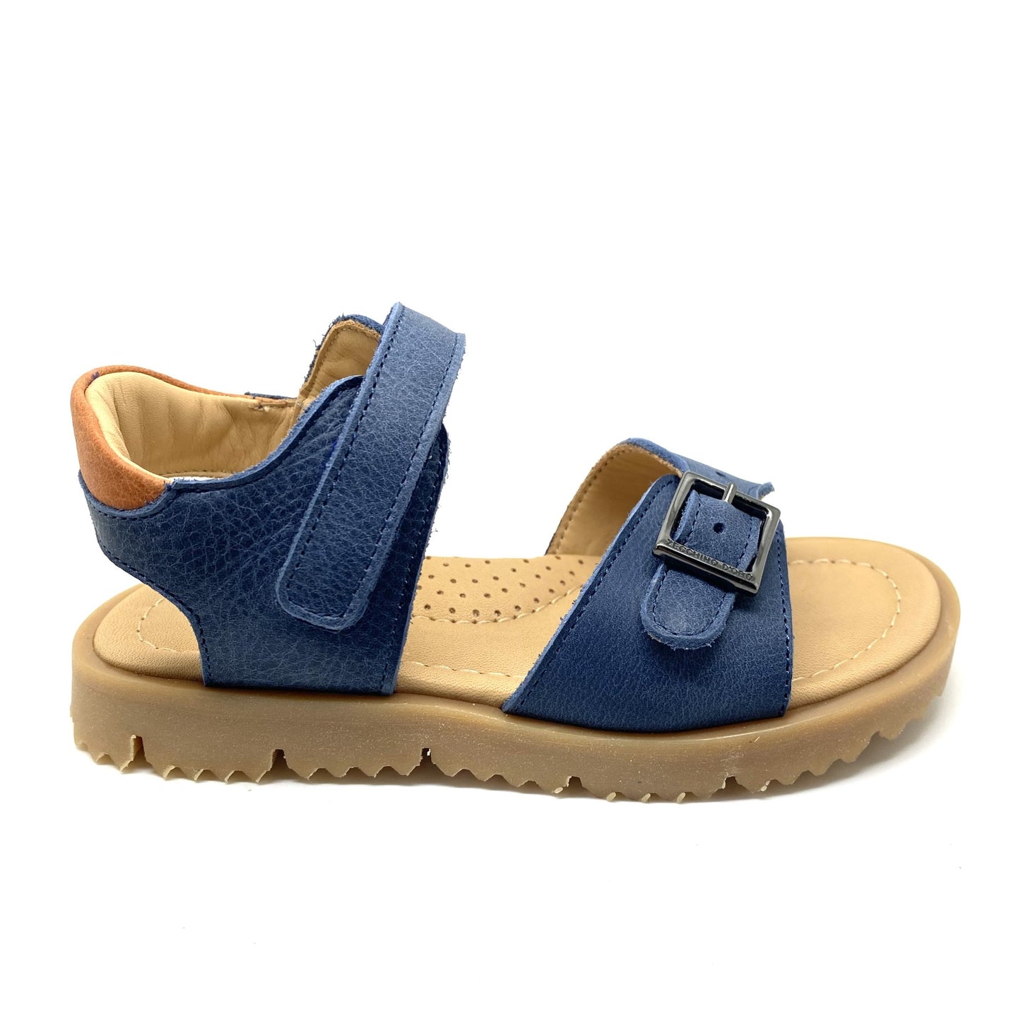 Zecchino D'or sandaal blauw met velcro