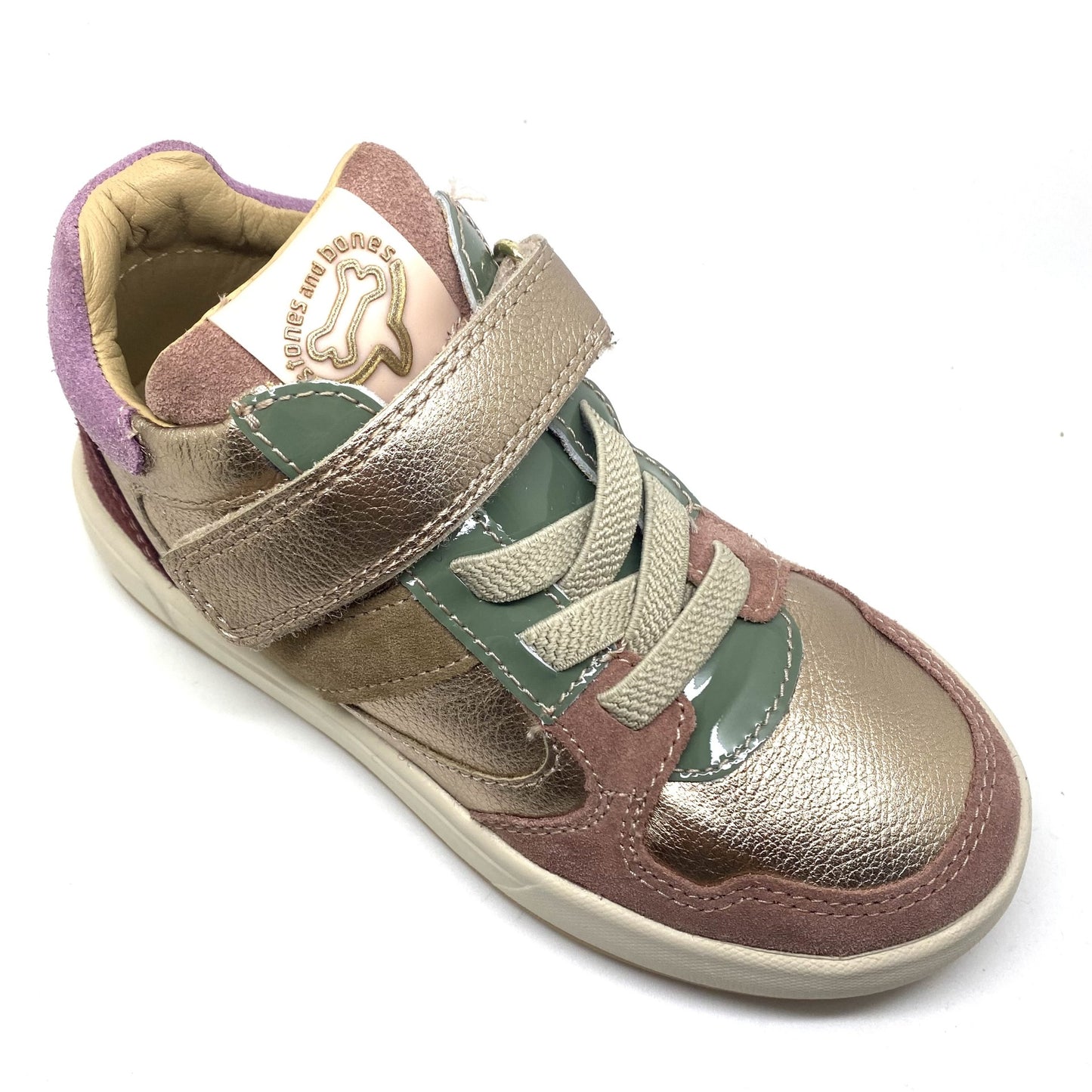 Stones and Bones Palmy velcro schoen