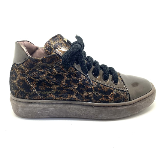 Stones and Bones sneaker bruin leopard print