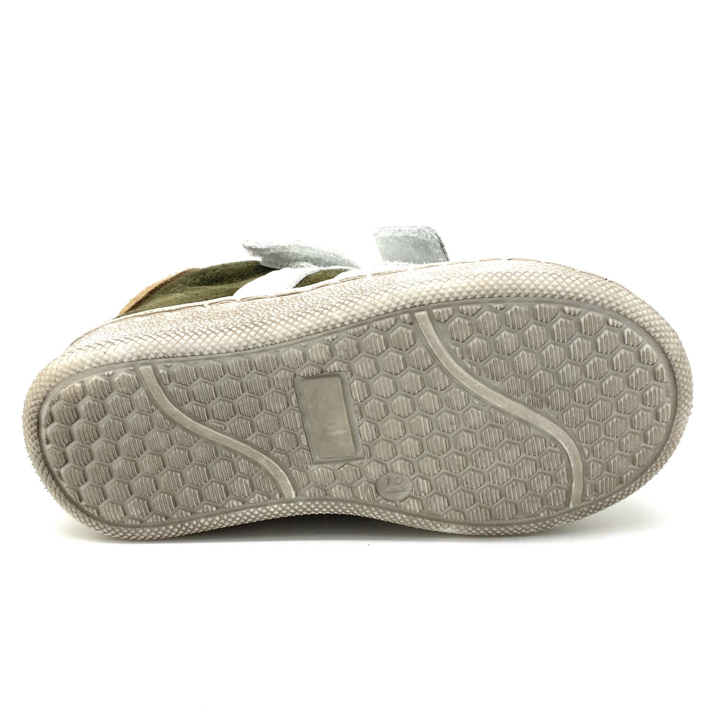 Clic sneaker met rubberen tip en velcro